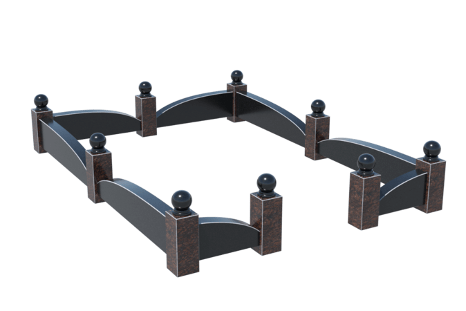 Цоколи на могилу в Москве | Цоколь на могилу №0044