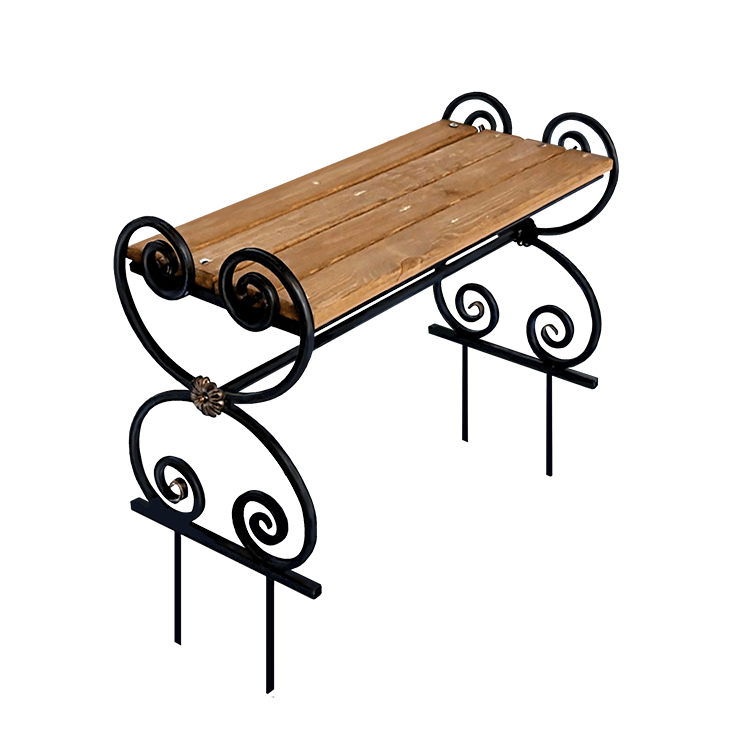 Кованые изделия в Москве | Кованая скамейка СТ.001