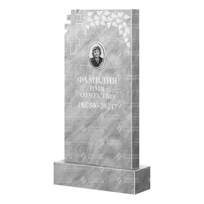 Памятники из мрамора в Москве | Мраморный памятник ФМ-202