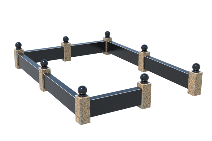 Цоколи на могилу в Москве | Цоколь на могилу №0036