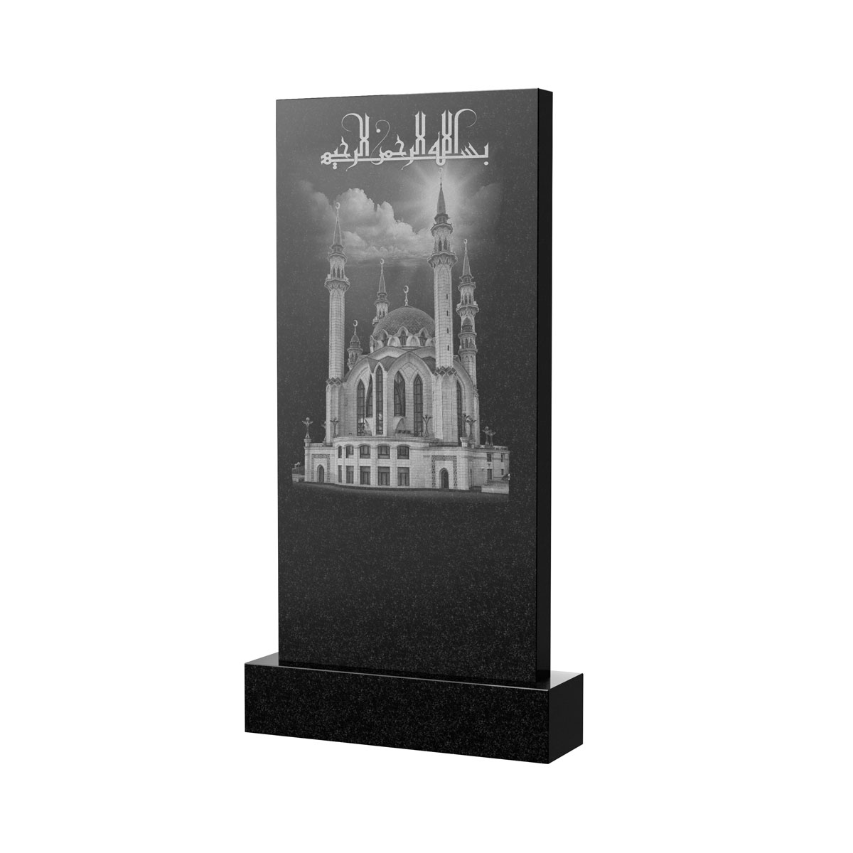 Художественное оформление памятника в Москве | Художественное оформление на гранитную стелу, рисунок ВХО-047