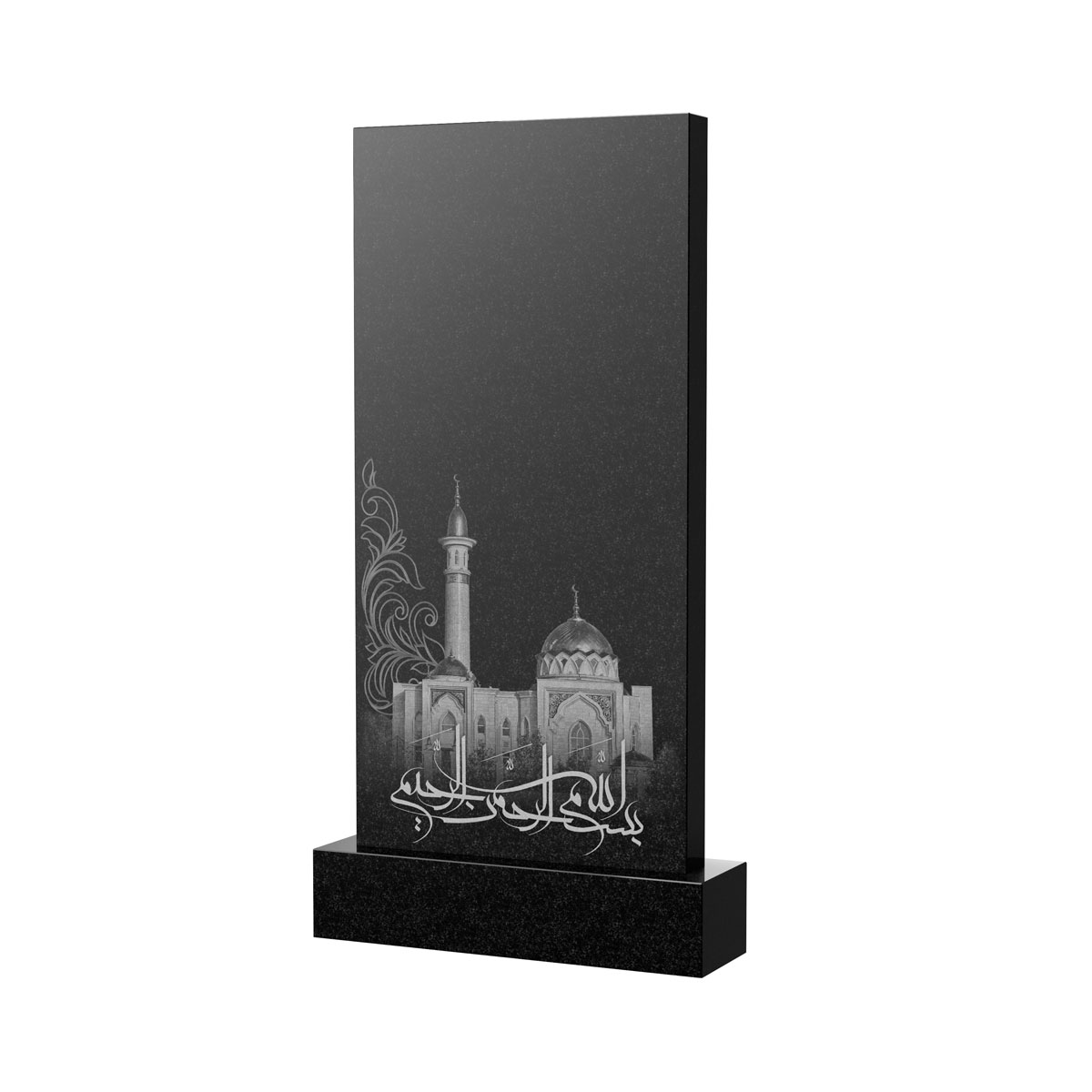 Художественное оформление памятника в Москве | Художественное оформление на гранитную стелу, рисунок ВХО-046