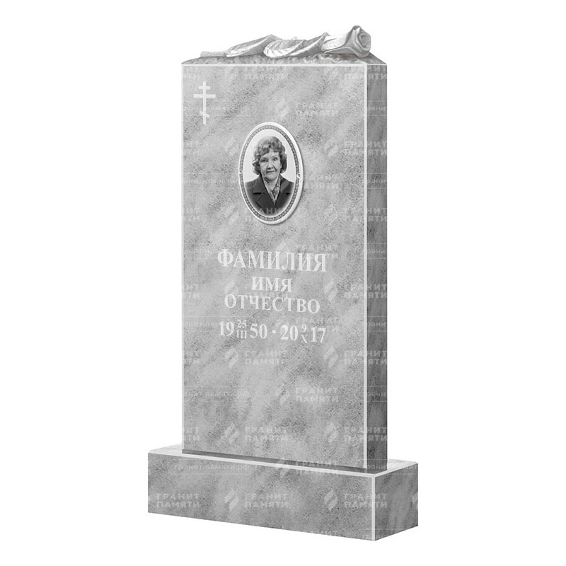 Памятники из мрамора в Москве | Мраморный памятник ФМ-105