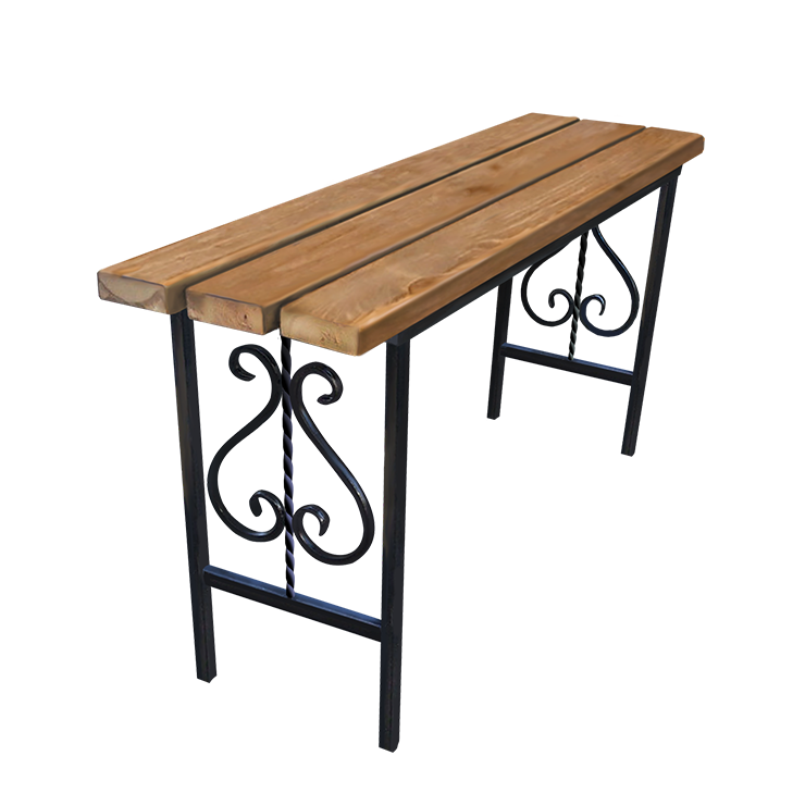 Кованые изделия в Москве | Кованая скамейка СТ.003