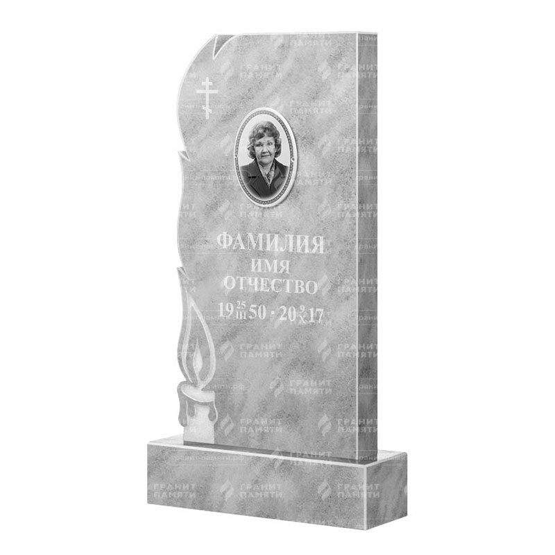 Памятники из мрамора в Москве | Мраморный памятник ФМ-106