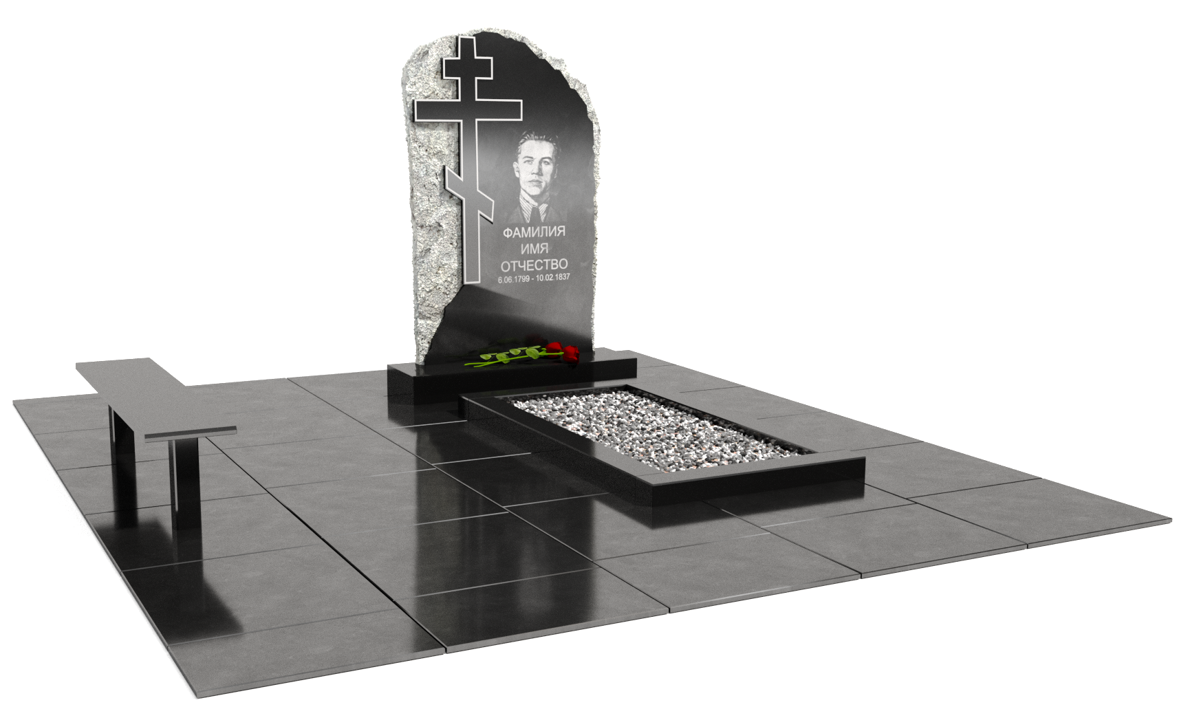 Одинарные мемориальные комплексы в Москве | Мемориальный комплекс №8