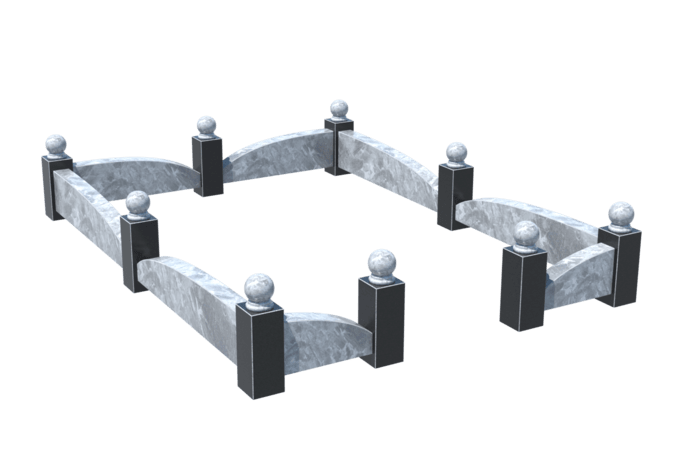 Цоколи на могилу в Москве | Цоколь на могилу №0040