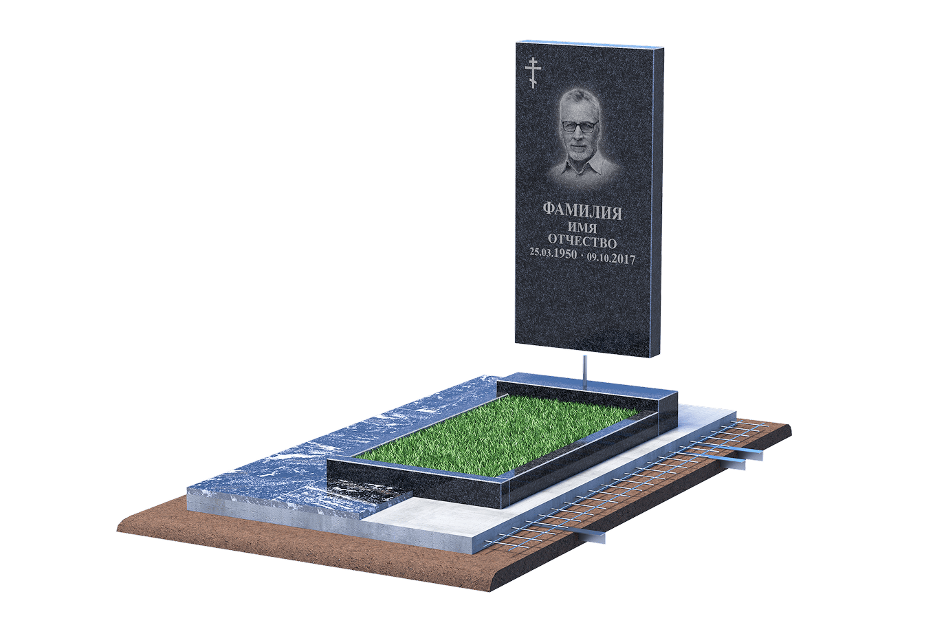 Установка памятника в Москве