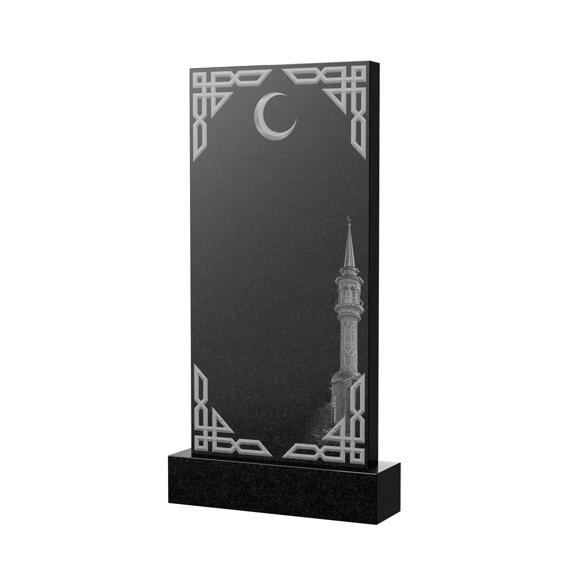 Художественное оформление памятника в Москве | Художественное оформление на гранитную стелу, рисунок ВХО-040