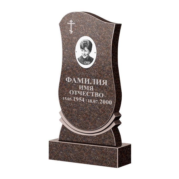 Гранитные памятники в Москве | Памятник из гранита Карел Brown ФГЦ-056