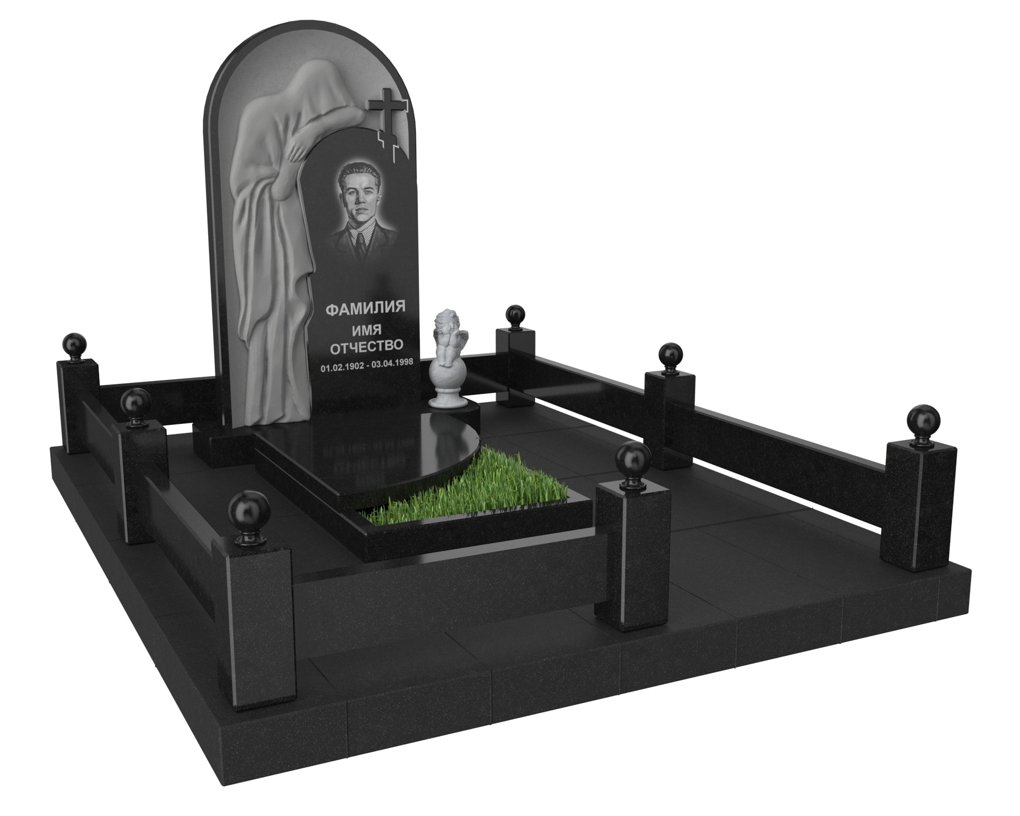 Одинарные мемориальные комплексы в Москве | Мемориальный комплекс №27