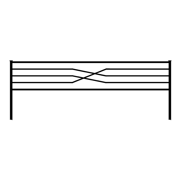 Металлические оградки, столы, скамейки в Москве | Оградка №7